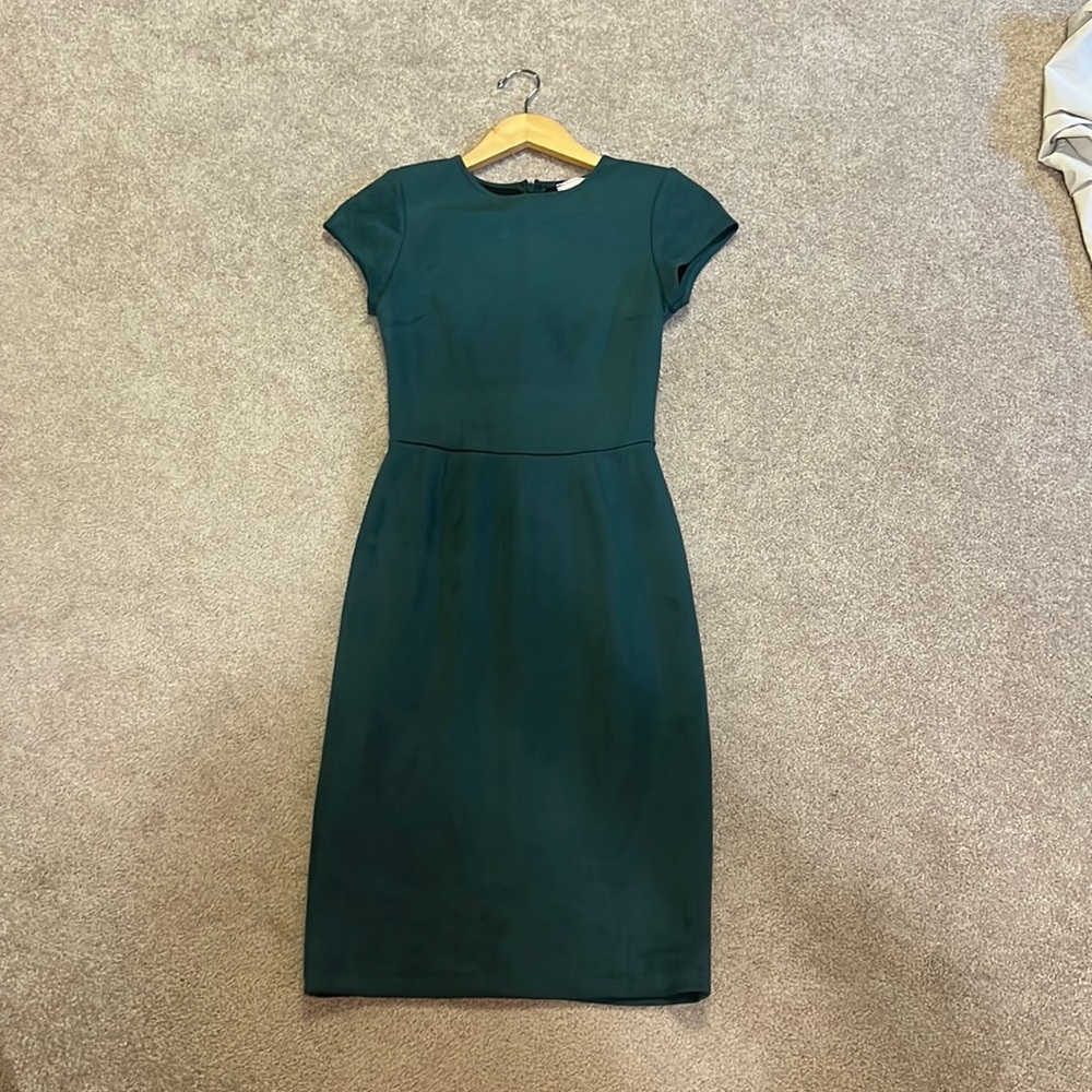 Army green formal dress